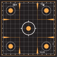 EZ-Aim Allen Splash Reactive Sight Grid Paper Shooting Target