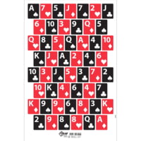 EZ-Aim Deck of Cards Shooting Target &amp; Backer