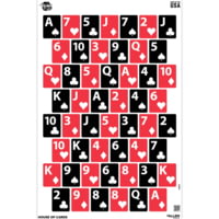 Allen EZ Aim Fun House of Cards Game Paper Targets