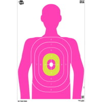 Allen EZ Aim Fun In The Pink Silhouette Paper Shooting Targets