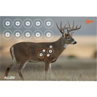 EZ-Aim Paper Four Color Whitetail Target, 2 Pack
