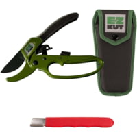 EZ Kut Pruner Sheath Sharpener Combo, Small, Plastic Bag Tubing
