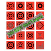 EZ2C Targets 100 Mini Targets
