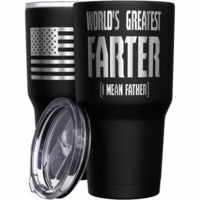 We the People Holsters World's Greatest Farter Stainless Steel Tumbler
