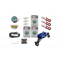 Big Battery Inc. 48V 4.8kWh Lithium Golf Cart 90Ah Battery Kit 3X EAGLE 2 1.63kWh LifePo4 Batteries 84AB78CD