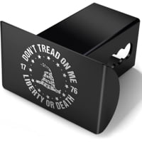 Old Southern Brass Don't Tread On Me Gadsden Flag 2 Trailer Hitch Cover