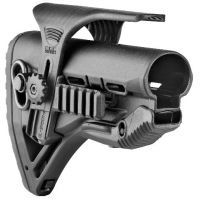 FAB Defense GL-Shock with a GSPC Cheek Riser and GSPCP Picatinny Rail Adaptor