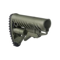 FAB Defense AR-15/M4 Stock With Battery Storage And Rubber Buttpad