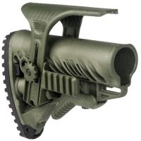 FAB Defense GLR16 with a GCP Cheek Riser and GPCP Picatinny Rail Adaptor