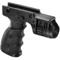 FAB Defense Tactical Grip &amp; 1in. Flashlight Adapter w/ Activation Trigger