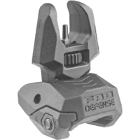 FAB Defense Top Mounted Deployable Front and Rear Set of Flip-up Sights