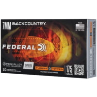 Federal 7mm Backcountry 175 Grain Fusion Tipped Peak Alloy Rifle Ammunition