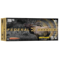 Federal 7mm PRC 195 Grain Berger Elite Hunter Alloy Steel Rifle Ammunition