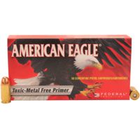Federal Premium American Eagle Indoor Range Training 45 Auto 230 Grain Full Metal Jacket Brass Pistol Ammunition
