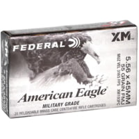 Federal AE 5.56x45mm NATO 55 Grain Full Metal Jacketed Rifle Ammunition