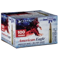 Federal Premium American Eagle Rifle .223 55 Grain Full Metal Jacket Brass Cased Centerfire Rifle Ammunition