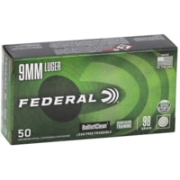 Federal BallistiClean RHT Handgun 9mm 98 Grain Cesseroni Frangible ...