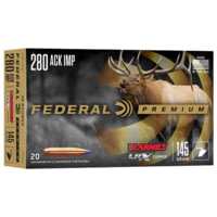 Federal Barnes LRX 280 Ackley Improved 145 Grain Barnes LRX Brass Rifle Ammunition