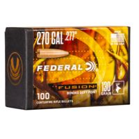 Federal Fusion Component Bullet .277 130 Grain Soft Point Rifle Bullet