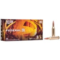 Federal Fushion Tipped 243 Winchester 95 Grain Soft Point Brass Rifle Ammunition