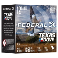 Federal Texas Dove 12 Gauge 1 1/4oz 2.75in Shotgun Ammunition