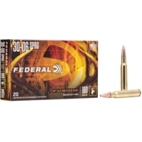 Federal 30-06 SPRG 180 Grain Tipped Brass Rifle Ammunition