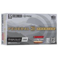 Federal LRX 6.5 Creedmoor 127 grain Federal Premium Barnes Peak Alloy Cased Rifle Ammunition