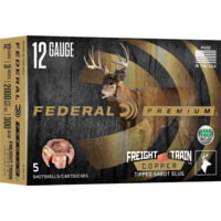 Federal Freight Train Copper Sabot 12 Gauge 300 Grain 3'' Slug Shotgun Ammunition