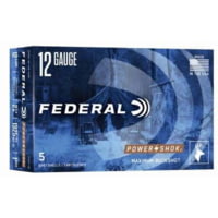 Federal Premium Power-Shok 12 Gauge 16 Pellet 2-3/4'' Buckshot Shotgun Ammunition