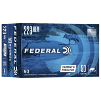 Federal Premium American Eagle .223 50 Grain Jacketed Hollow Point Centerfire Rifle Ammunition