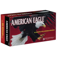Federal Premium American Eagle 38 Special 158 Grain Lead Round Nose Brass Cased Centerfire Pistol Ammunition