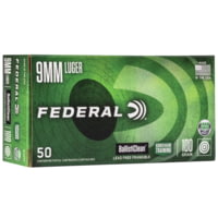 Federal Premium American Eagle Syntech 9 mm Luger 100 Grain Non-Lead Brass Cased Centerfire Pistol Ammunition