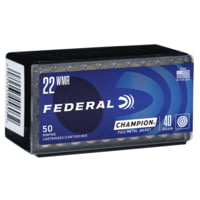 Federal Premium Champion Training - Rimfire .22 Winchester Magnum Rimfire 40 Grain Full Metal Jacket Rimfire Ammunition