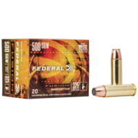 Federal Fusion 500 S&amp;W 325 Grain Soft Point Brass Centerfire Pistol Ammunition