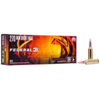 Federal Fusion .270 Winchester Short Magnum 150 Grain Soft Point Centerfire Rifle Ammunition