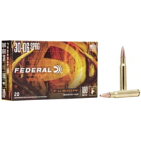Federal Fusion .30-06 Springfield 180 Grain Soft Point Centerfire Rifle Ammunition