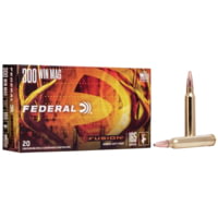 Federal Fusion .300 Winchester Magnum 165 Grain Soft Point Rifle Ammunition