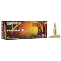 Federal Premium FUSION .300 Winchester Short Magnum 150 grain Fusion Soft Point Centerfire Rifle Ammunition