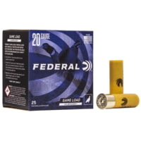Federal Premium Load Upland Hi-Brass 20 Gauge 1oz 2 3/4'' Shotgun Ammunition