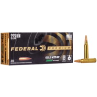 Federal Premium Sierra MatchKing .223 69 Grain Boat Tail Hollow Point Rifle Ammunition