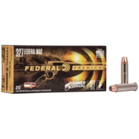 Federal Premium HammerDown 327 Magnum 127 Grain Bonded Hollow Point Nickel-Plated Cased Centerfire Pistol Ammunition