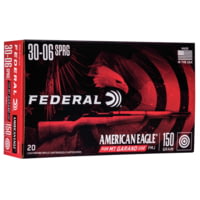 Federal Premium M1 GARAND .30-06 Springfield 150 Grain Full Metal Jacket Centerfire Rifle Ammunition