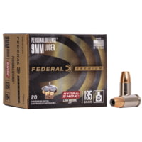 Federal Premium Centerfire Handgun Ammunition 9 mm Luger 135 grain Hydra-Shok Jacketed Hollow Point Centerfire Pistol Ammunition