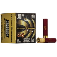 Federal Premium Personal Defense .410 bore 4 Pellet Lead Buckshot Pistol Ammunition
