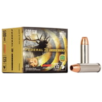 Federal Premium 500 S&amp;W 275 Grain Barnes Expander Centerfire Pistol Ammunition