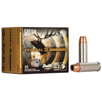 Federal Premium .500 S&amp;W Magnum 325 Grain Swift A-Frame Brass Centerfire Pistol Ammunition