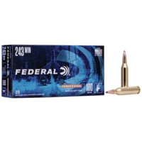 Federal Premium Power-Shok .243 Winchester 100 Grain Jacketed Soft Point Centerfire Rifle Ammunition