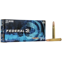Federal Premium Power-Shok .375 H&amp;H Magnum 270 Grain Jacketed Soft Point Centerfire Rifle Ammunition