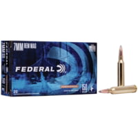 Federal Premium Power-Shok 7mm Magnum 150 Grain Jacketed Soft Point Centerfire Rifle Ammunition