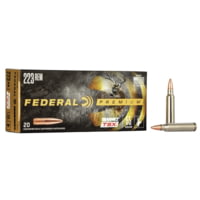 Federal Premium Barnes TSX 223 Rem 55 Grain Barnes Triple-Shock X Bullet Centerfire Rifle Ammunition